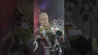 Cody Rhodes entrance WWE live Birmingham 2023