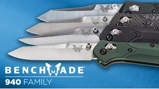 Benchmade 940 Family - Overview