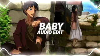 baby - justin bieber [edit audio]