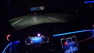 2022 Mercedes-Benz S 580 L 0-257km/h - Autobahn | Zeiten messen | POV