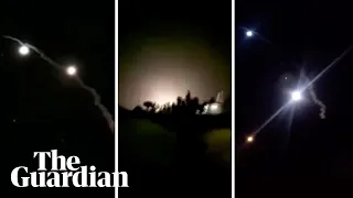 Iran releases video of missile attack on US bases in Iraq