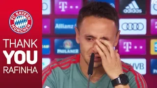 "DAS ist der schwierigste Punkt" | Rafinhas emotionaler Abschied beim FC Bayern