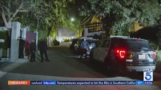 Resident reportedly called police while Hollywood Hills home was being burglarized