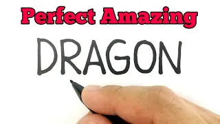 VERY EASY , How to turn words DRAGON into dragon