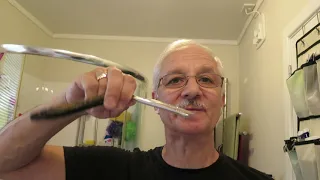 Бритьё опасной бритвой George Wostenholm & sons, celebrated IXL razor, straight razor shaving