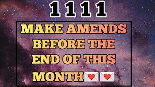 💌 DIVINE MESSAGE FROM ANGEL NUMBER 111||make things straight before the end #111 #1111