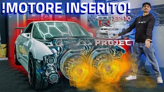 CI SIAMO! RB34DET DA 2XXXHP INSERITO DENTRO LA SKYLINE R33 GTR!