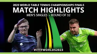 Darko Jorgic vs Alexis Lebrun | MS R32 | 2023 ITTF World Table Tennis Championships Finals