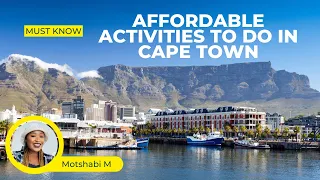 Affordable activities to do in Cape Town | Prices Included | South African YouTuber