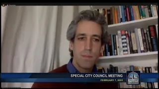 Special City Council Meeting 2-7-2022