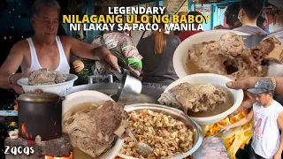 The BEST nilagang ULO ng BABOY sa KAINAN NI LAKAY sa Paco, MANILA! EVERYDAY sold OUT! Rapsa!