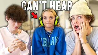 Prank calling people but i can't hear ANYTHING | Anna Shumate