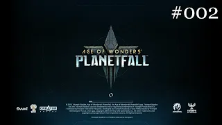 "Laserangriff aus dem All!" - Let's play Age of Wonders Planetfall #002 [german deutsch]