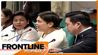 Security personnel ng OVP, kinuwestyon sa Senado | Frontline Pilipinas