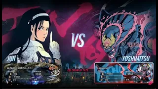 JKim (jun) VS eyemusician (yoshimitsu) - Tekken 8 Rank Match