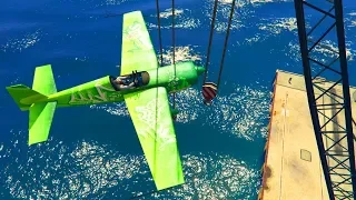 GTA 5 Epic Plane Crash | Ragdoll vol.1 (Euphoria physics)