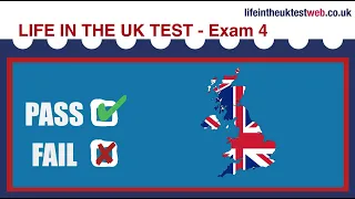 🇬🇧 Life in the UK Test 2023 - British Citizenship practice tests 🇬🇧 EXAM 4