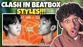 Yolow Reacts | Wand vs Marvelous | GRAND BEATBOX BATTLE 2023: WORLD LEAGUE | U18 Semi Final