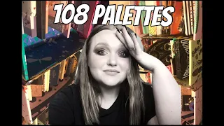 108 PALETTE GRWM // Using All My Palettes Challenge | AllyBrianne