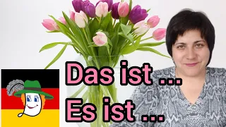 90. Das ist kalt oder es ist kalt? Das ist/es ist - Unterschied. Kоли das, коли es? Д/з.