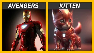AVENGERS but CATS VENGERS - All Characters