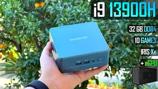 This Mini PC has a Core i9 CPU!! - Geekom Mini IT13 + eGPU Testing