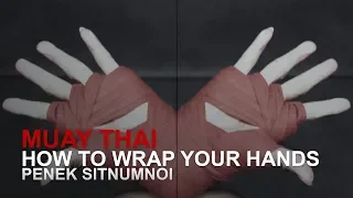 MUAY THAI: How To Wrap Your Hands | Evolve University
