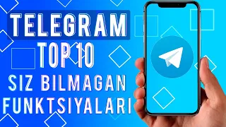 TELEGRAMNING Siz Bilmagan TOP 10 SIRLARI  🔥🔥🔥 1 QISM