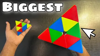 Biggest Pyraminx in The WORLD 😳