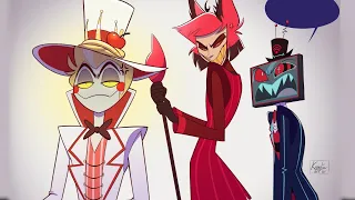 Vox is Jealous of Alastor's NEW RIVAL!! (Hazbin Hotel Comic Dub)