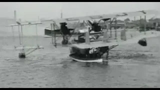 1925 Flight in a  Supermarine Swan from Southampton to Guernsey