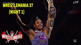 WWE WRESTLEMANIA 37 (2021) Highlights/Results (Night 1) - WWE Wrestlemania 10 April 2021, 10/4/21