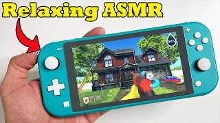 PowerWash Simulator Nintendo Switch LITE Gameplay ASMR