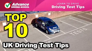 Top 10 UK Driving Test Tips  |  Learn to drive: Driving Test Tips