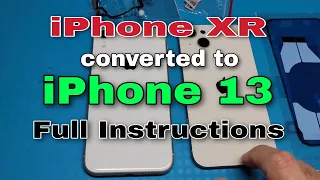 Converting iPhone XR to iPhone 13 - Full Instructions | Tagalog (4K)