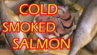 COLD SMOKED SALMON. COOKING BRINE FOR MARINATING SALMON