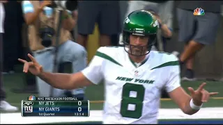 Aaron Rodgers Jets Debut! Garrett Wilson Highlight Touchdown! Jets - Giants