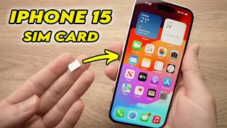 iPhone 15/ Pro / Plus: How to Insert a SIM Card