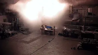 Holy Smokes  Aluminum Factory Explodes Like A Portal To Hell Itself!