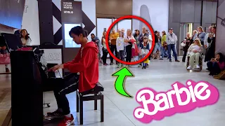 It's BARBIE! When I Play BARBIE GIRL in Shopping Mall | Cole Lam