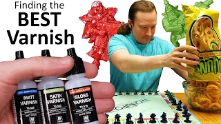 Greasy Gamer uses Science to Answer 4 Big Questions about Varnish and Warhammer Minis