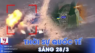 Thời sự Quốc tế sáng 28/3. Nga thắng lớn, Ukraine vỡ trận ở Zaporizhia; Kết thúc cứu hộ vụ Moskva