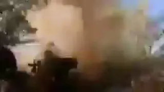 Неудачный выстрел из пушки М-46 сняли на видео
