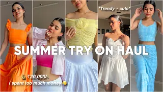 Huge Summer Clothing Haul… *I spent too much money | Try on haul | Mishti Pandey