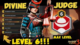 Exclusive! Divine Judge Level 6!!! | Crime Register: Unlocked! | Shadow Fight 3