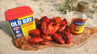 Catch n' Cook SPICY Crawfish on the Riverside!