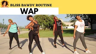 WAP - CARDI B FEAT. MEG THEE STALLION | DANCE FITNESS ROUTINE | BLISS BAWDY ROUTINE | JBLISS