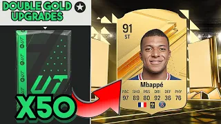 I OPENED 50! Two Rare Gold Players Packs in Ea Sports FC 24