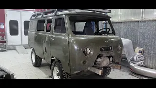 УАЗ-3909 (Буханка) - кузовной ремонт