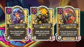 The Golden Holy Trinity For Speedrunning The Game | Dogdog Hearthstone Battlegrounds